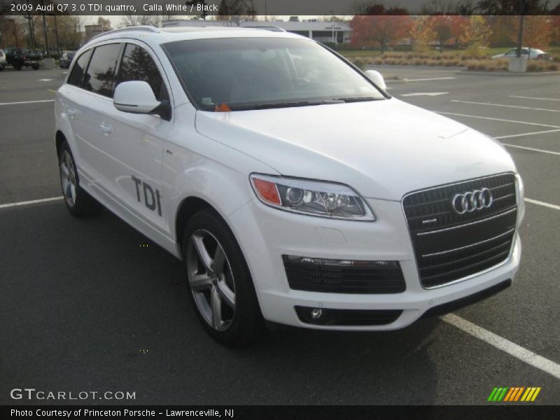 Front 3/4 View of 2009 Q7 3.0 TDI quattro