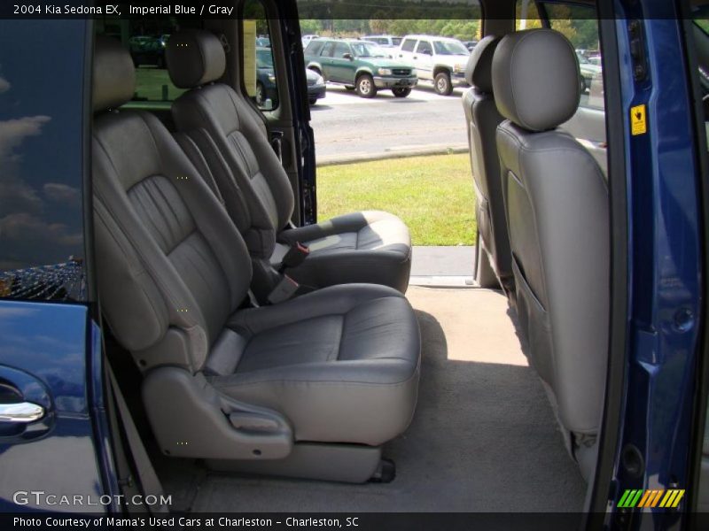 Imperial Blue / Gray 2004 Kia Sedona EX