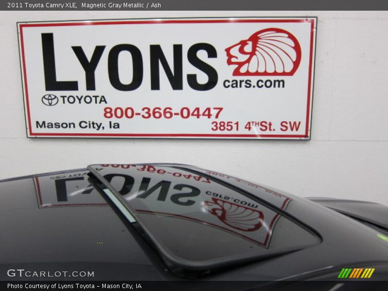 Magnetic Gray Metallic / Ash 2011 Toyota Camry XLE