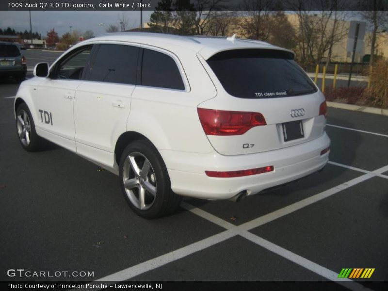Calla White / Black 2009 Audi Q7 3.0 TDI quattro