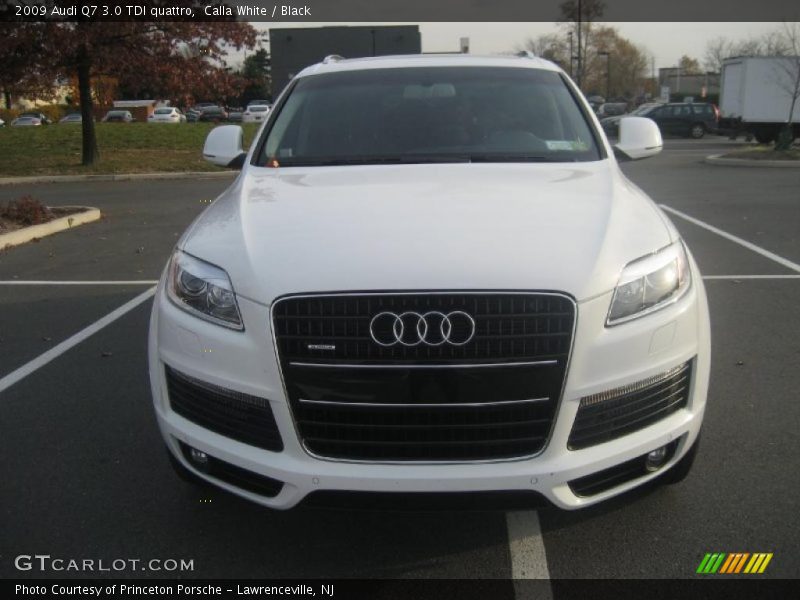 Calla White / Black 2009 Audi Q7 3.0 TDI quattro