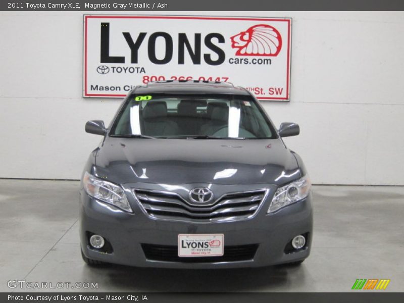 Magnetic Gray Metallic / Ash 2011 Toyota Camry XLE