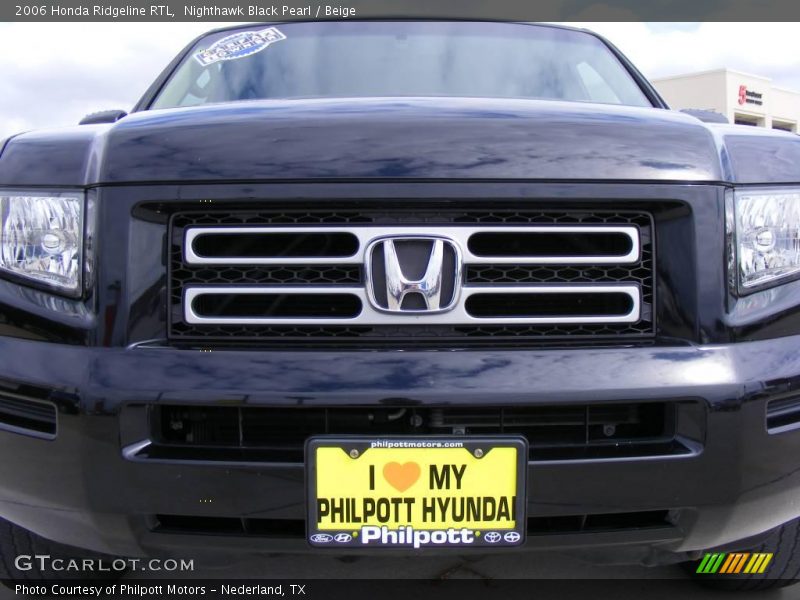 Nighthawk Black Pearl / Beige 2006 Honda Ridgeline RTL