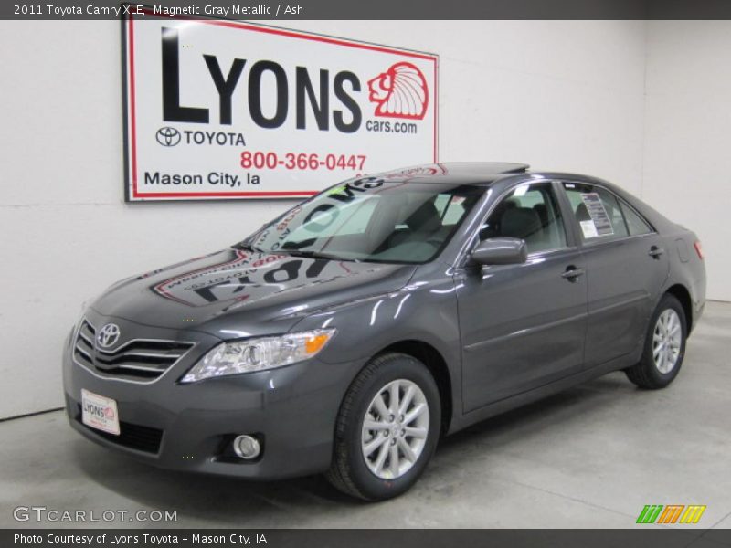 Magnetic Gray Metallic / Ash 2011 Toyota Camry XLE