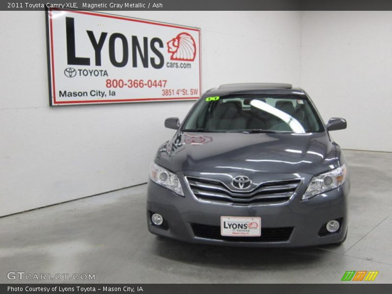 Magnetic Gray Metallic / Ash 2011 Toyota Camry XLE