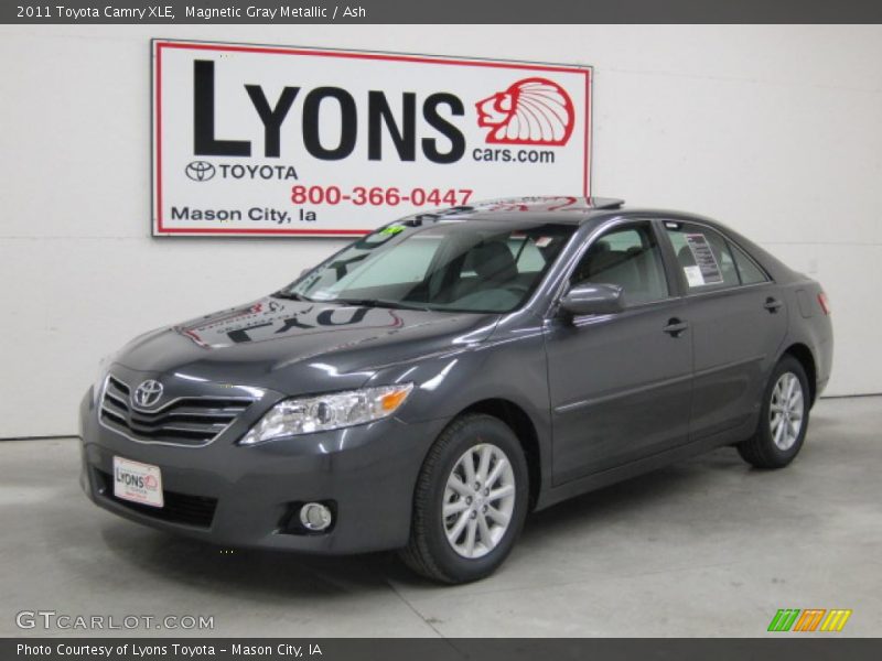Magnetic Gray Metallic / Ash 2011 Toyota Camry XLE