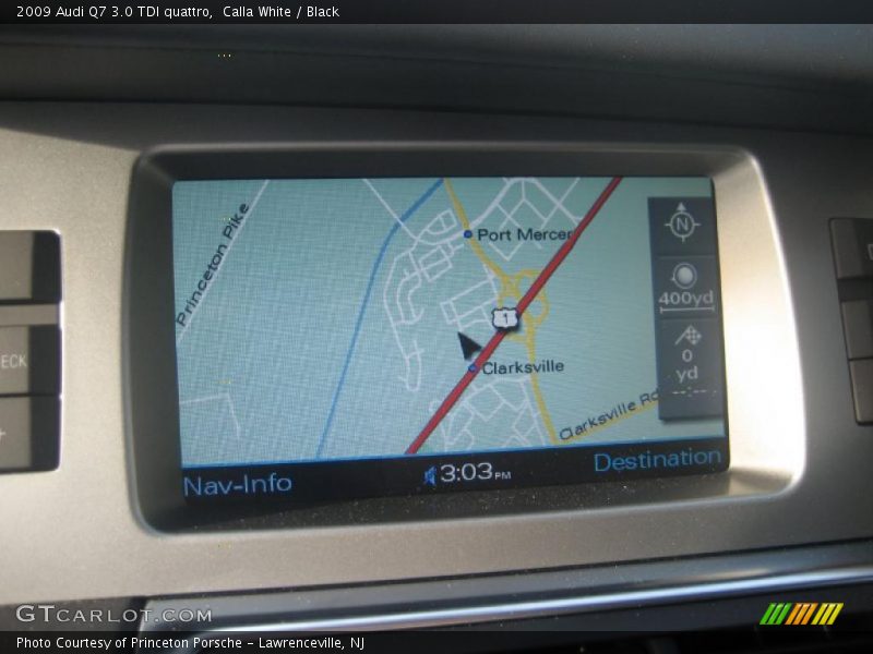 Navigation of 2009 Q7 3.0 TDI quattro