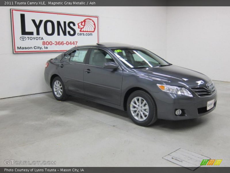 Magnetic Gray Metallic / Ash 2011 Toyota Camry XLE