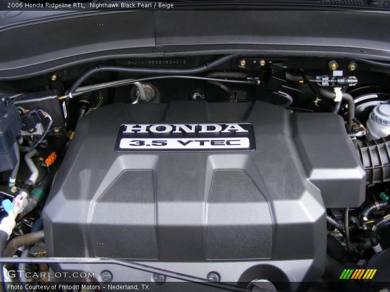 Nighthawk Black Pearl / Beige 2006 Honda Ridgeline RTL