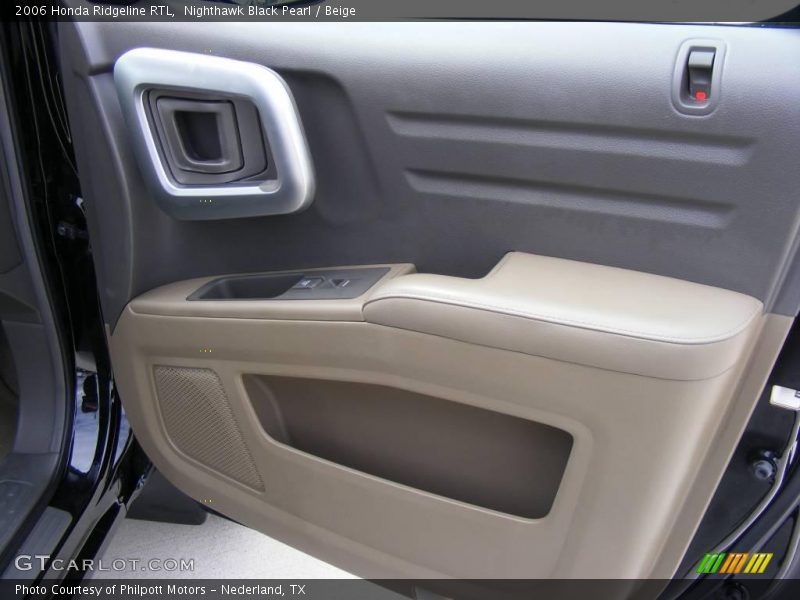 Nighthawk Black Pearl / Beige 2006 Honda Ridgeline RTL