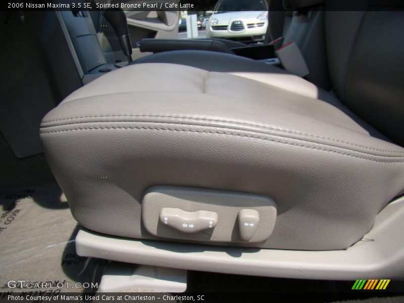 Spirited Bronze Pearl / Cafe Latte 2006 Nissan Maxima 3.5 SE