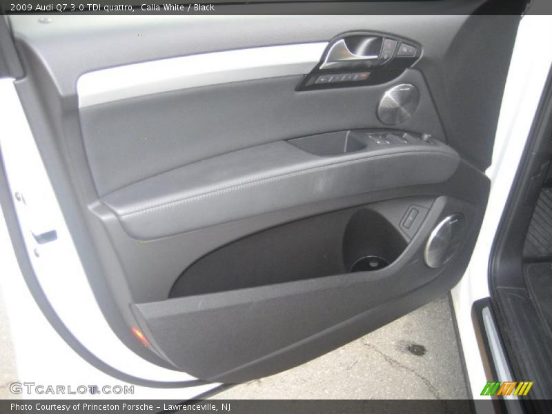 Calla White / Black 2009 Audi Q7 3.0 TDI quattro
