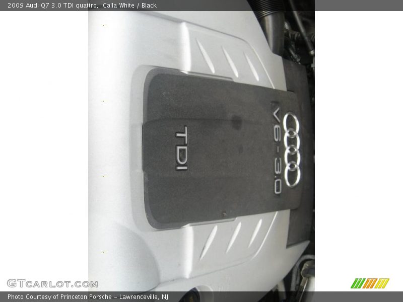 Calla White / Black 2009 Audi Q7 3.0 TDI quattro