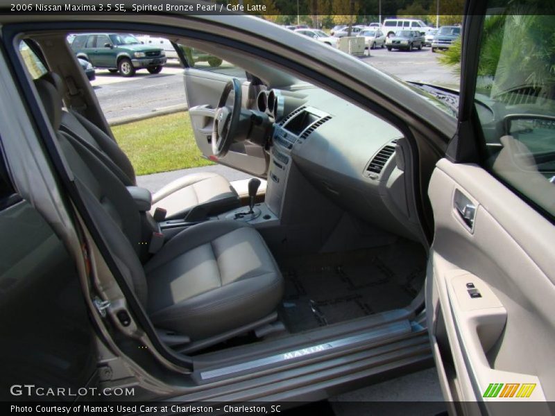 Spirited Bronze Pearl / Cafe Latte 2006 Nissan Maxima 3.5 SE
