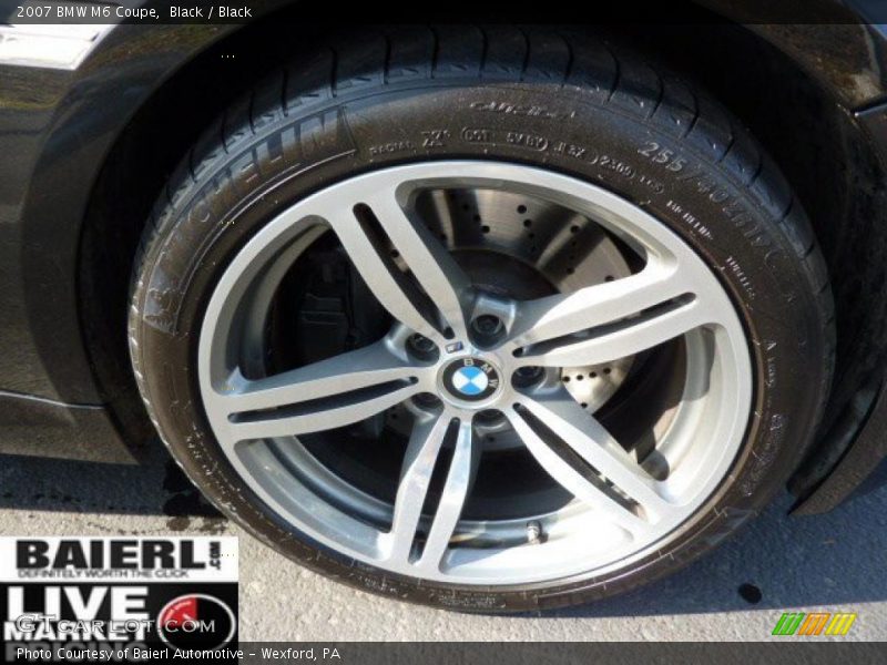 Black / Black 2007 BMW M6 Coupe