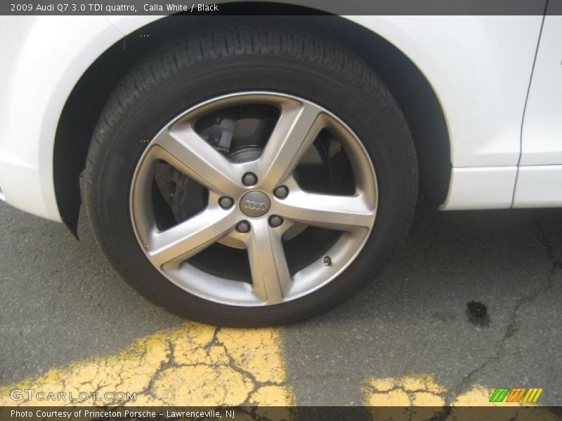 Calla White / Black 2009 Audi Q7 3.0 TDI quattro