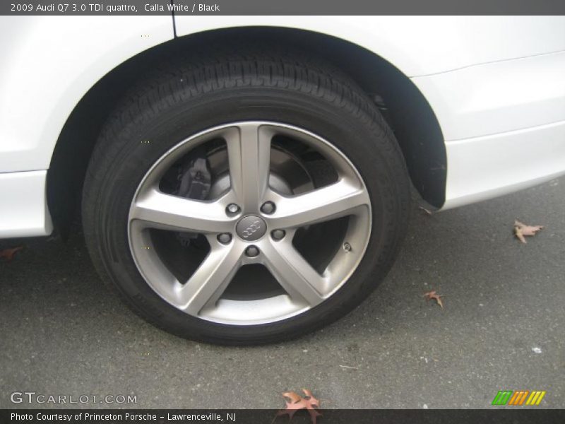 Calla White / Black 2009 Audi Q7 3.0 TDI quattro