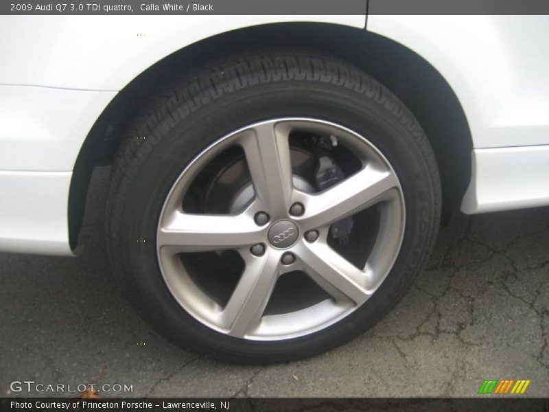 Calla White / Black 2009 Audi Q7 3.0 TDI quattro