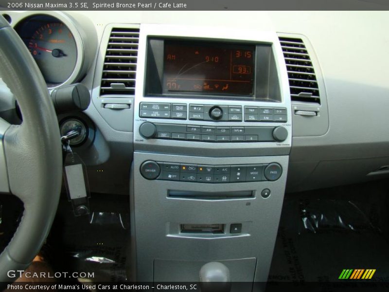 Spirited Bronze Pearl / Cafe Latte 2006 Nissan Maxima 3.5 SE