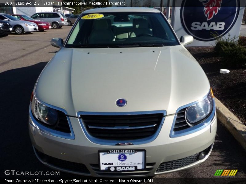Parchment Silver Metallic / Parchment 2007 Saab 9-5 2.3T Sedan