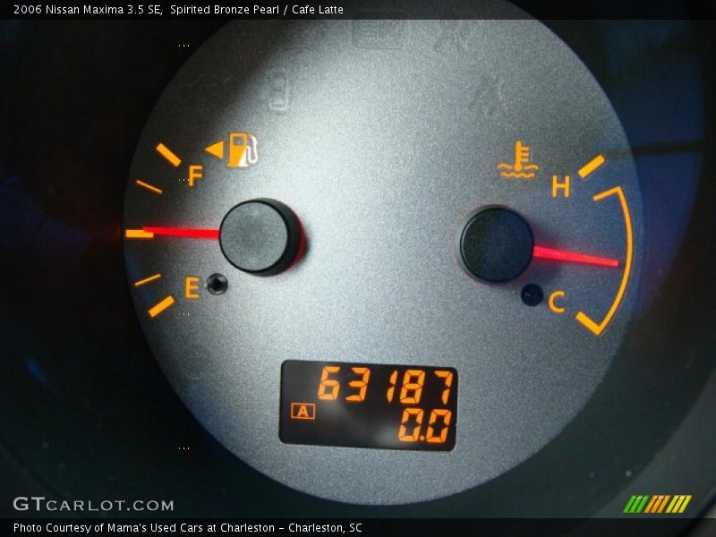 Spirited Bronze Pearl / Cafe Latte 2006 Nissan Maxima 3.5 SE