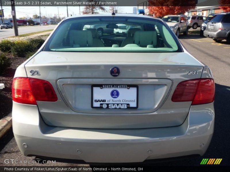 Parchment Silver Metallic / Parchment 2007 Saab 9-5 2.3T Sedan