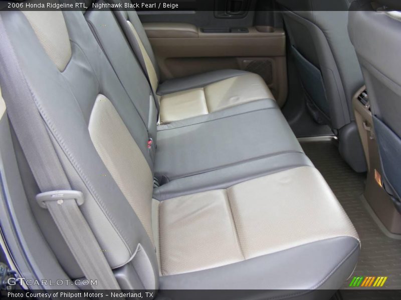 Nighthawk Black Pearl / Beige 2006 Honda Ridgeline RTL
