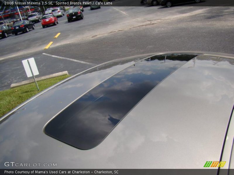 Spirited Bronze Pearl / Cafe Latte 2006 Nissan Maxima 3.5 SE