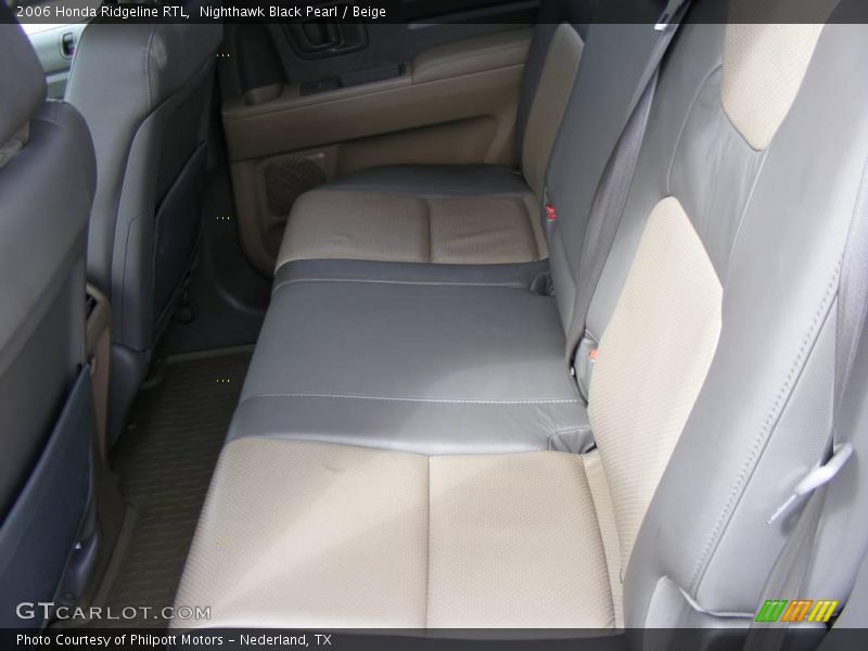 Nighthawk Black Pearl / Beige 2006 Honda Ridgeline RTL
