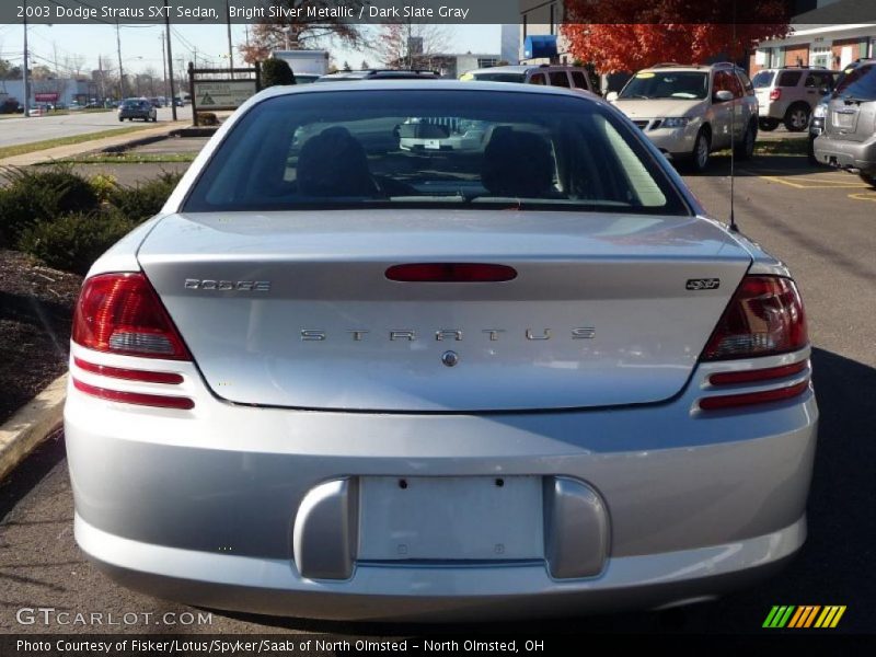 Bright Silver Metallic / Dark Slate Gray 2003 Dodge Stratus SXT Sedan