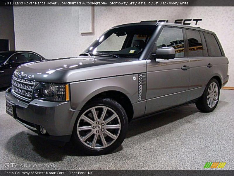 Stornoway Grey Metallic / Jet Black/Ivory White 2010 Land Rover Range Rover Supercharged Autobiography
