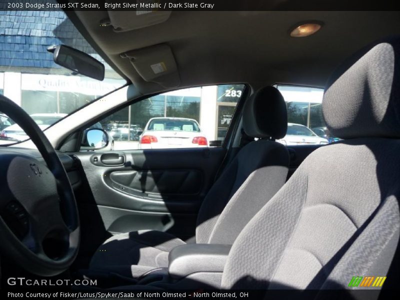 Bright Silver Metallic / Dark Slate Gray 2003 Dodge Stratus SXT Sedan