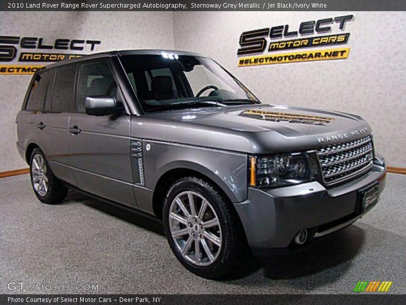 Stornoway Grey Metallic / Jet Black/Ivory White 2010 Land Rover Range Rover Supercharged Autobiography