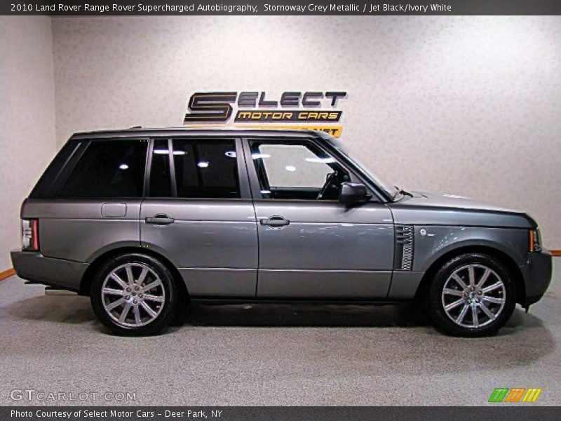 Stornoway Grey Metallic / Jet Black/Ivory White 2010 Land Rover Range Rover Supercharged Autobiography