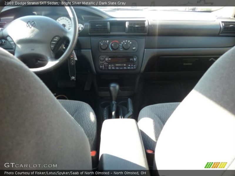 Bright Silver Metallic / Dark Slate Gray 2003 Dodge Stratus SXT Sedan