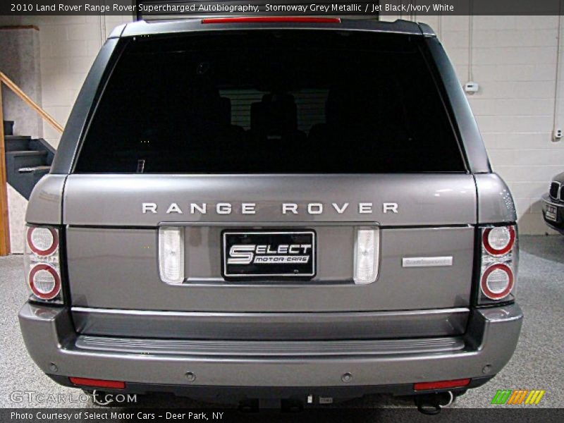 Stornoway Grey Metallic / Jet Black/Ivory White 2010 Land Rover Range Rover Supercharged Autobiography