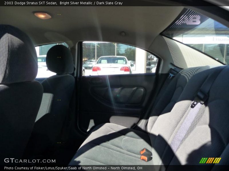 Bright Silver Metallic / Dark Slate Gray 2003 Dodge Stratus SXT Sedan