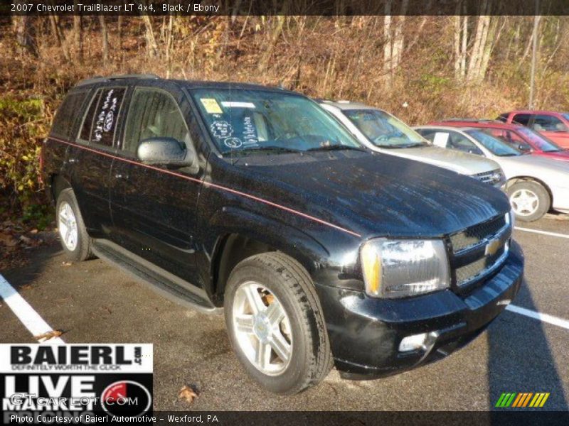 Black / Ebony 2007 Chevrolet TrailBlazer LT 4x4