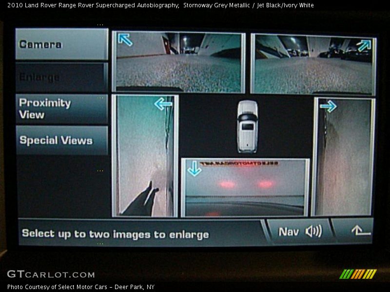 Controls of 2010 Range Rover Supercharged Autobiography