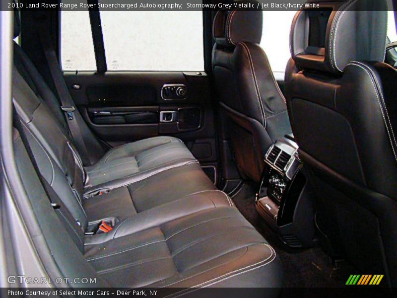  2010 Range Rover Supercharged Autobiography Jet Black/Ivory White Interior