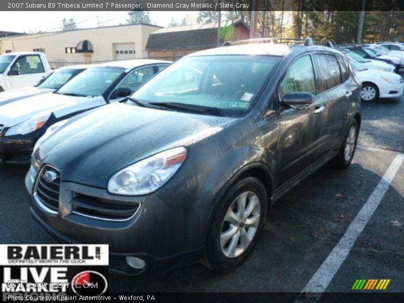 Diamond Gray Metallic / Slate Gray 2007 Subaru B9 Tribeca Limited 7 Passenger