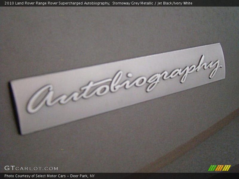  2010 Range Rover Supercharged Autobiography Logo