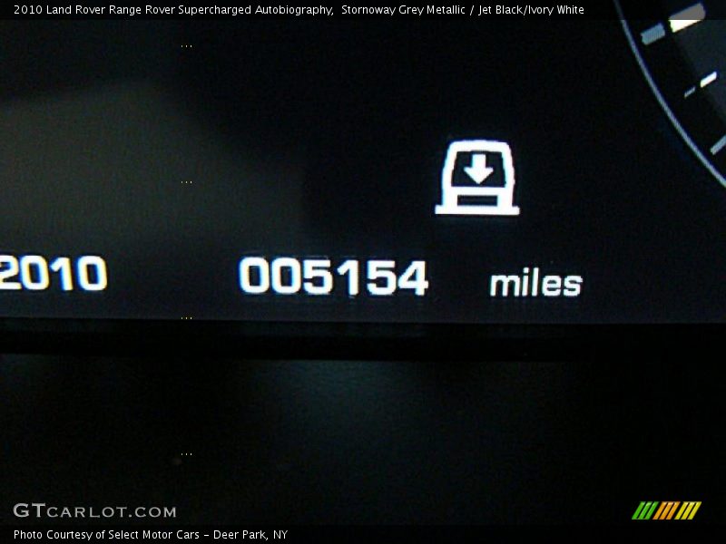 Stornoway Grey Metallic / Jet Black/Ivory White 2010 Land Rover Range Rover Supercharged Autobiography