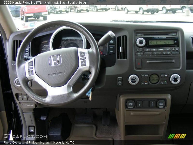 Nighthawk Black Pearl / Beige 2006 Honda Ridgeline RTL