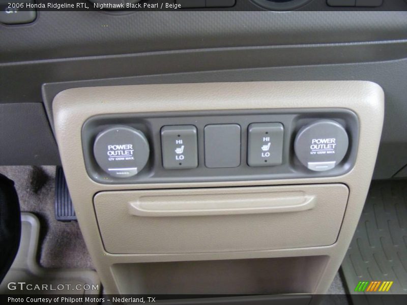 Nighthawk Black Pearl / Beige 2006 Honda Ridgeline RTL