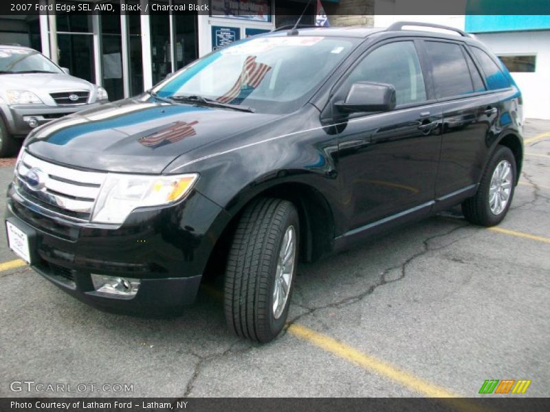 Black / Charcoal Black 2007 Ford Edge SEL AWD