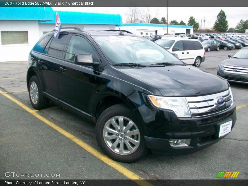 Black / Charcoal Black 2007 Ford Edge SEL AWD