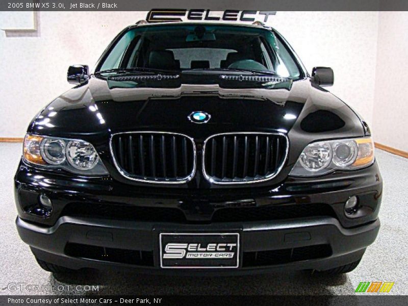 Jet Black / Black 2005 BMW X5 3.0i