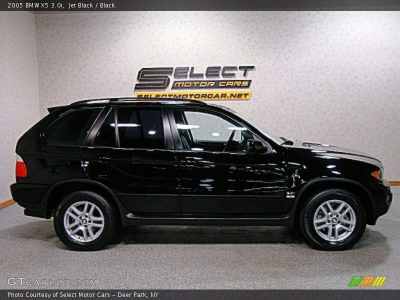 Jet Black / Black 2005 BMW X5 3.0i