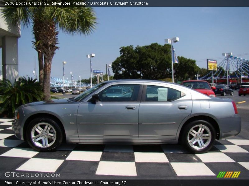 Silver Steel Metallic / Dark Slate Gray/Light Graystone 2006 Dodge Charger SE
